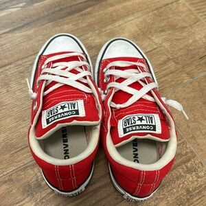 Kids converse sneakers. Worn once for dance recital